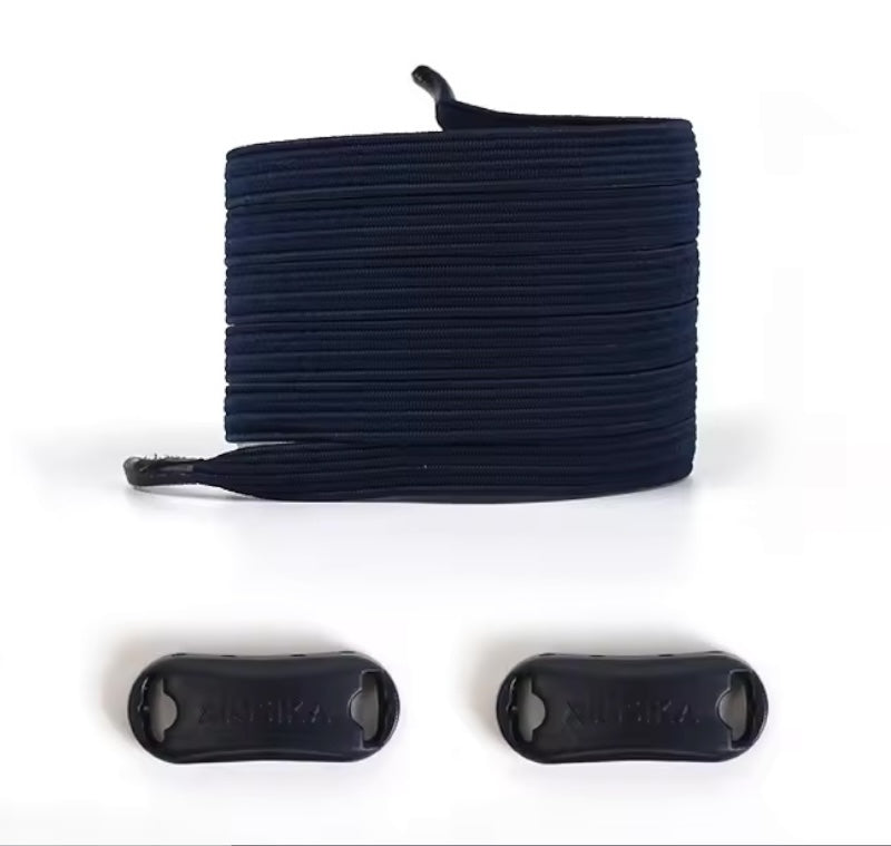 Adaptive ‘No Tie’ Elastic Shoelaces — with Buckle