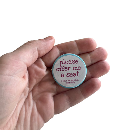 Pop Pin — Please Offer Me A Seat