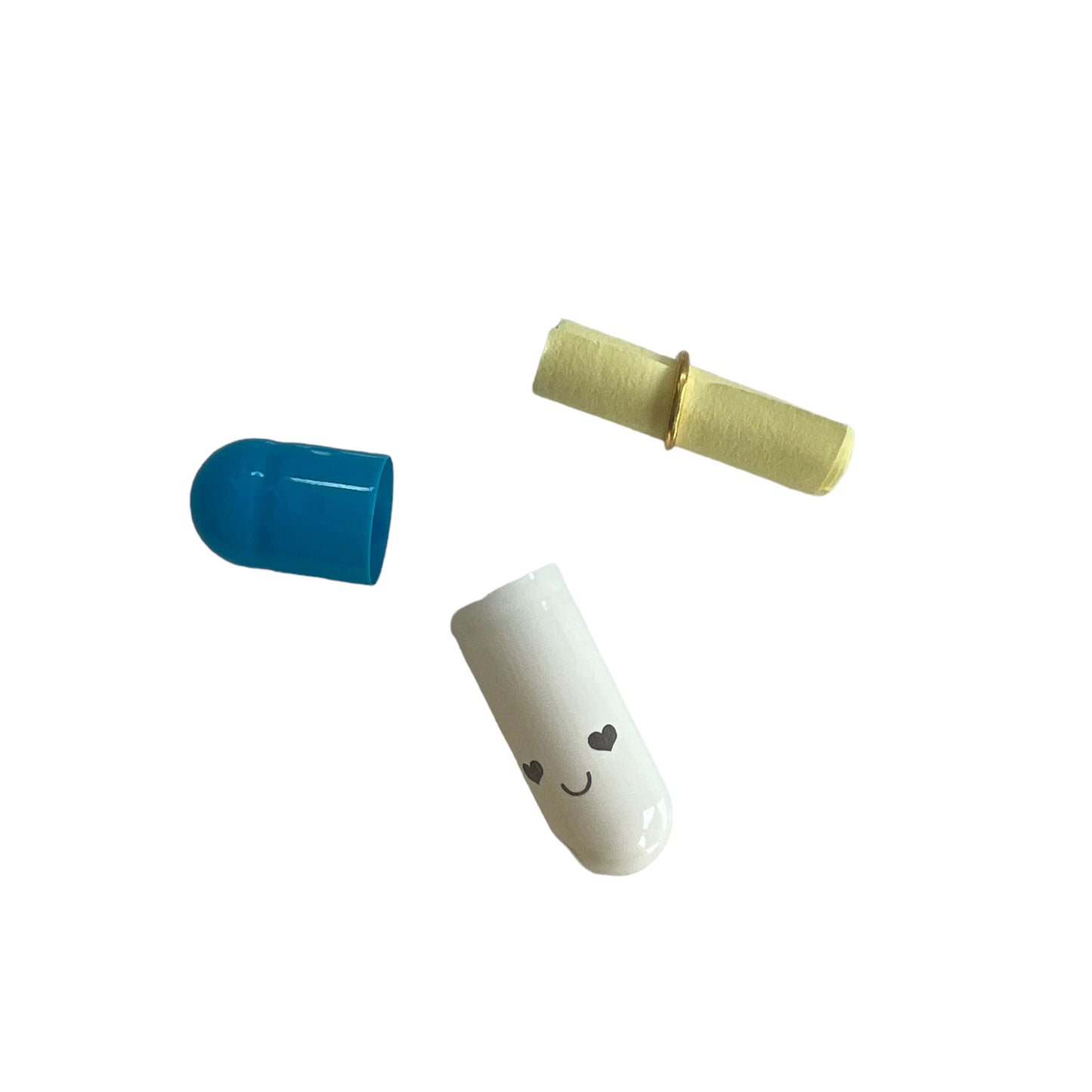 Emoticon Blank Note Capsules