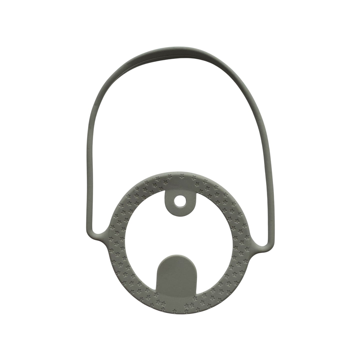 Silicone Drink Carrier Strap with Straw