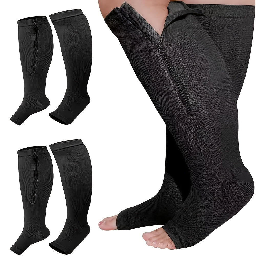 Compression Socks with Zipper (toeless)