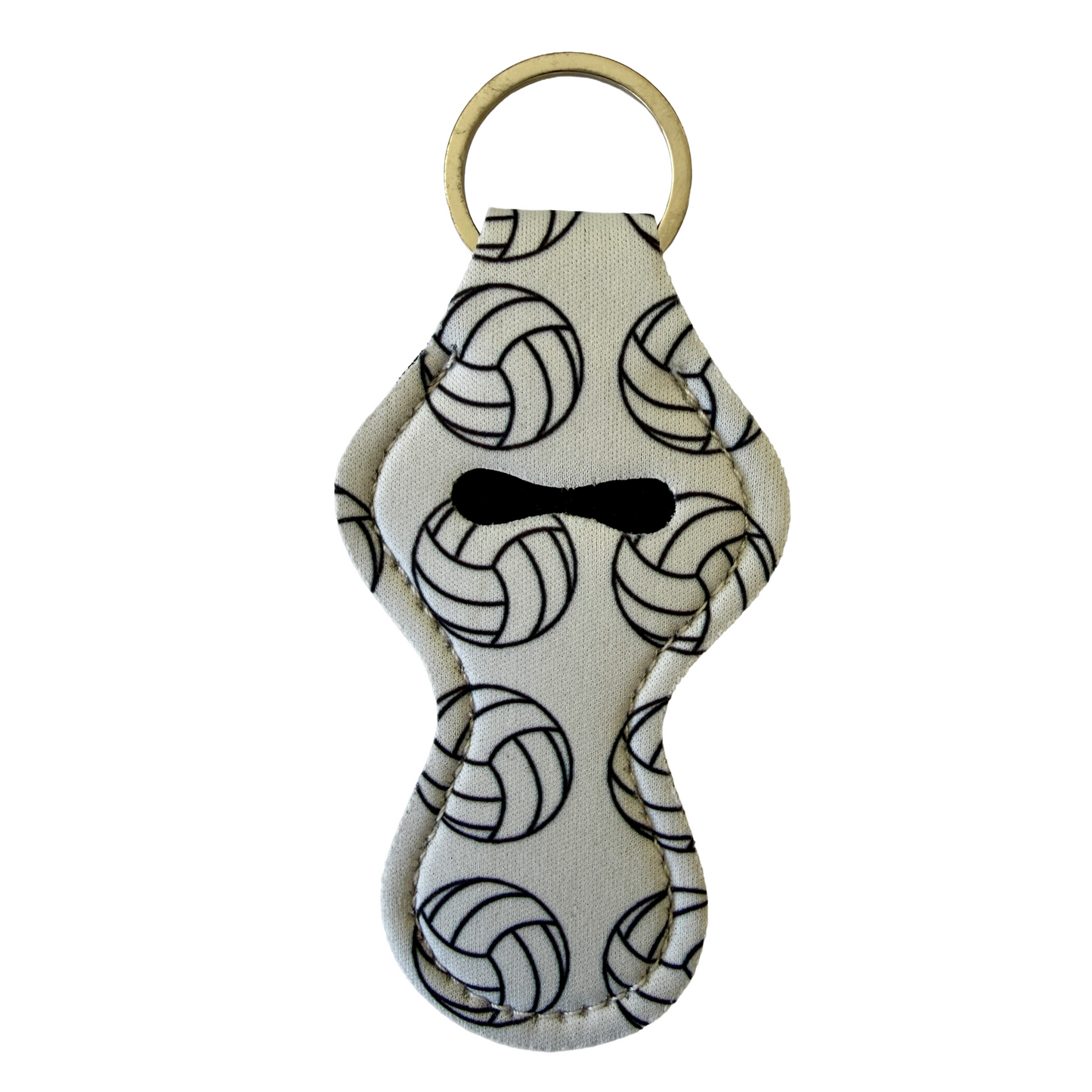 Keyring — Lipstick/Chapstick Holder