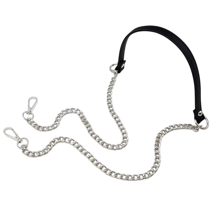 Bag Straps — Leatherette + Chain