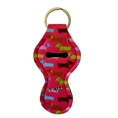 Keyring — Lipstick/Chapstick Holder
