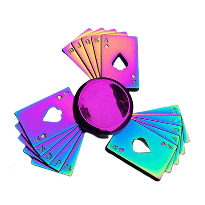 Fidget — Metallic Fidget Spinner