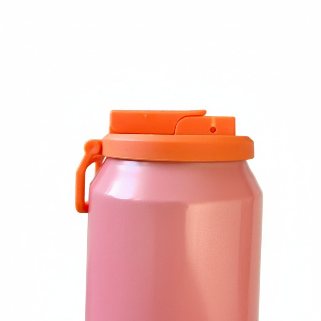 Soda Can Lid + Straw