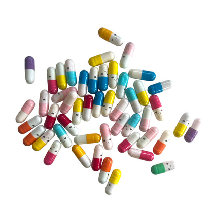 Emoticon Blank Note Capsules