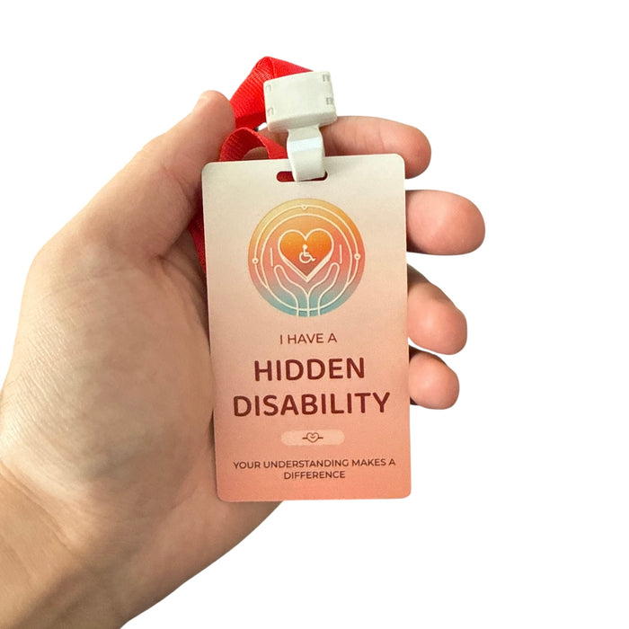 Hidden Disability Lanyard + Card