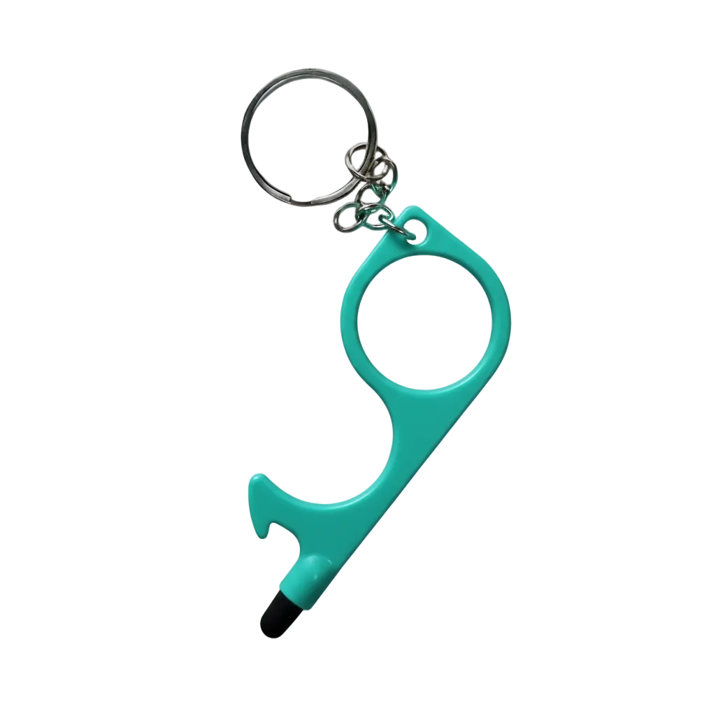 Keyring — No Touch Door Opener + Tool
