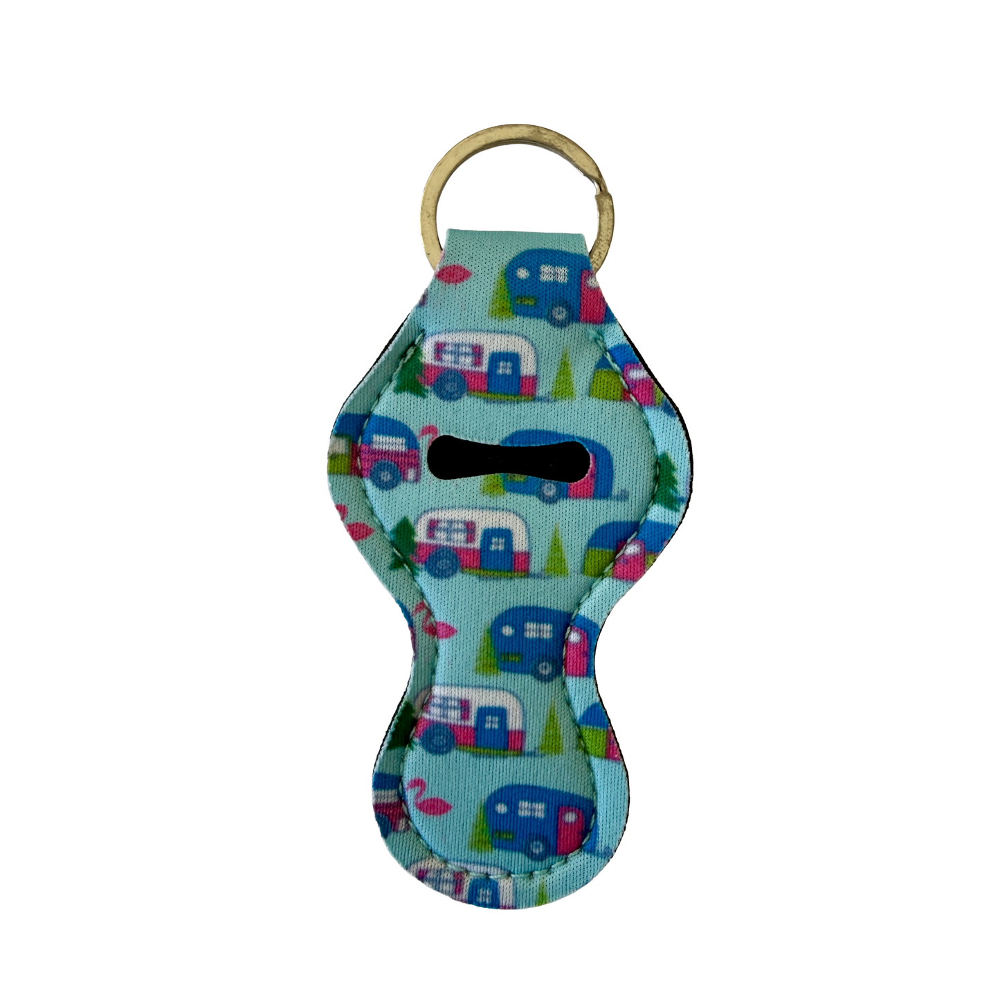 Keyring — Lipstick/Chapstick Holder