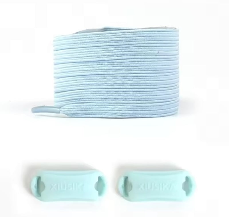 Adaptive ‘No Tie’ Elastic Shoelaces — with Buckle