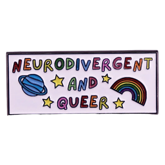 Pin — Neurodivergent and Queer