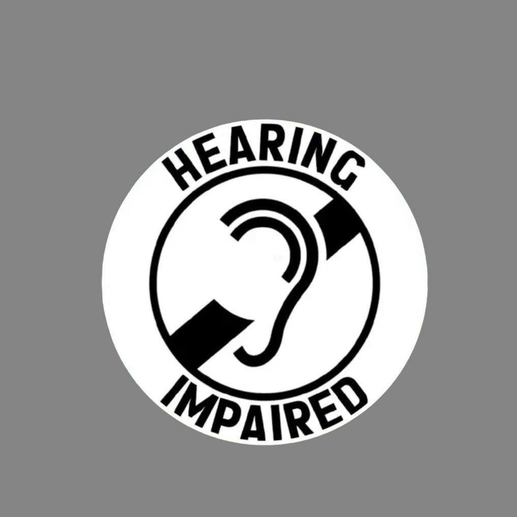 Sticker — Hearing Impaired