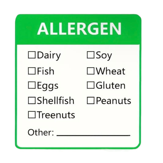 Sticker — Food Allergens