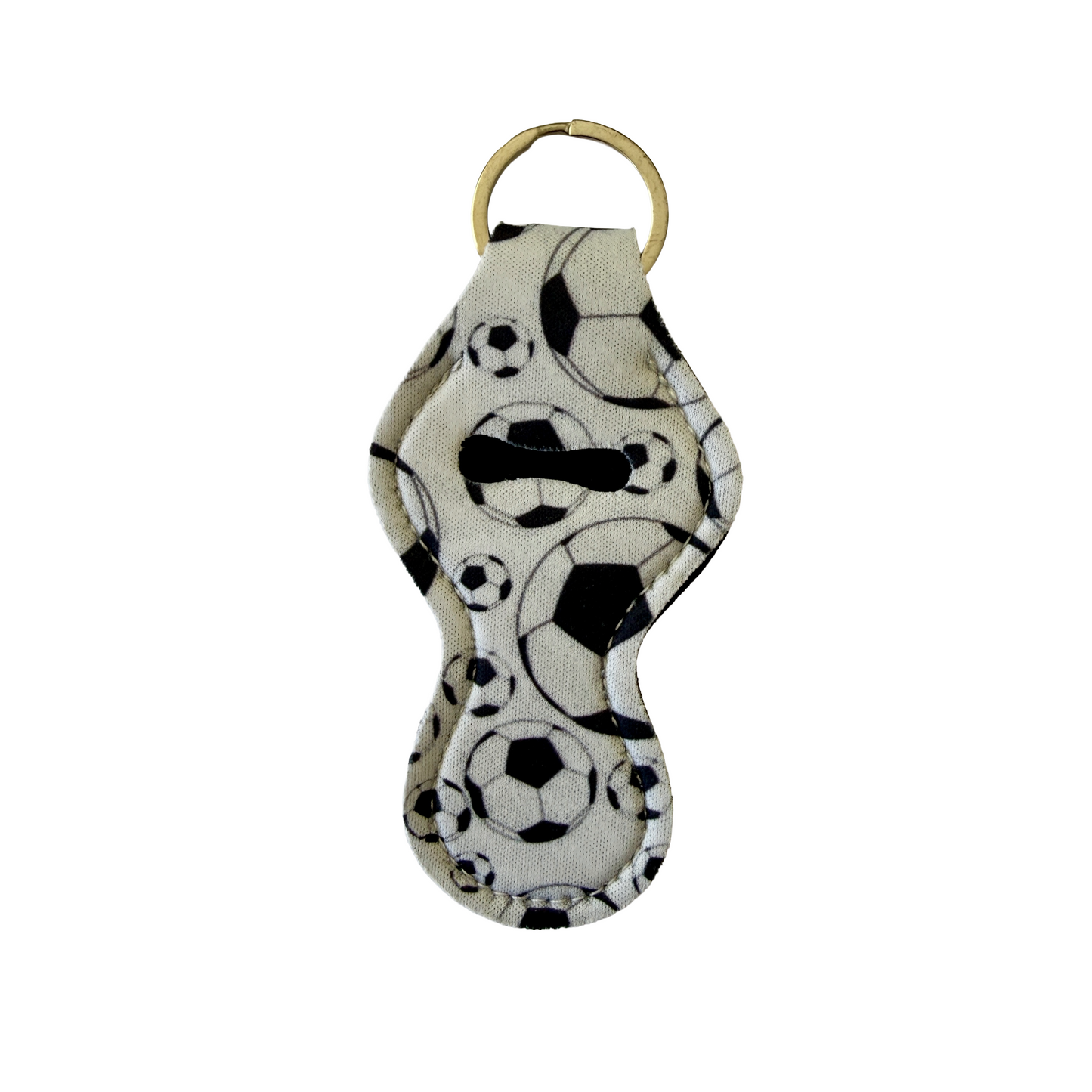 Keyring — Lipstick/Chapstick Holder