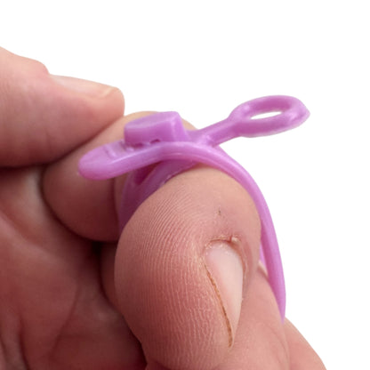 Reusable Silicone Cord Strap With Hook