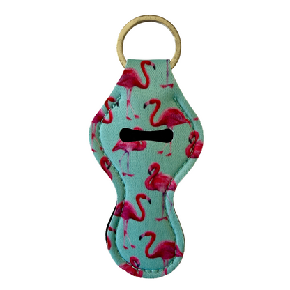 Keyring — Lipstick/Chapstick Holder