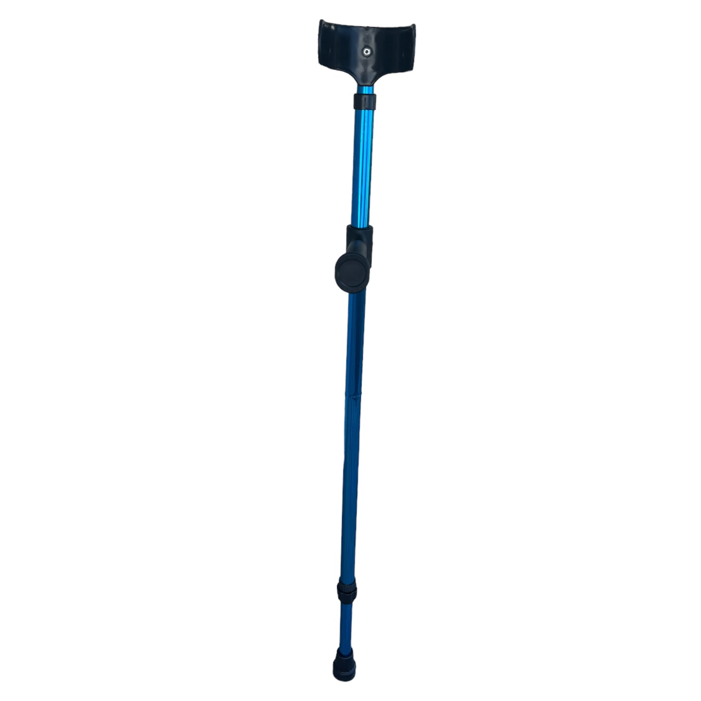 Walking Aid — Fold Up Crutch (Blue)
