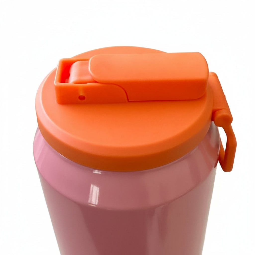 Soda Can Lid + Straw