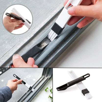 Multi-Purpose Crevice Brush with Scoop