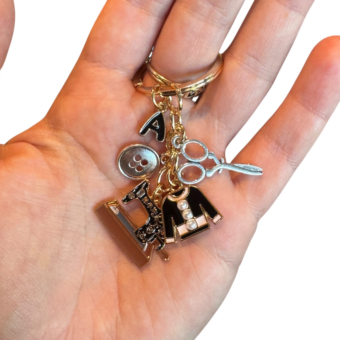 Keyring — 'Sewing Charms’