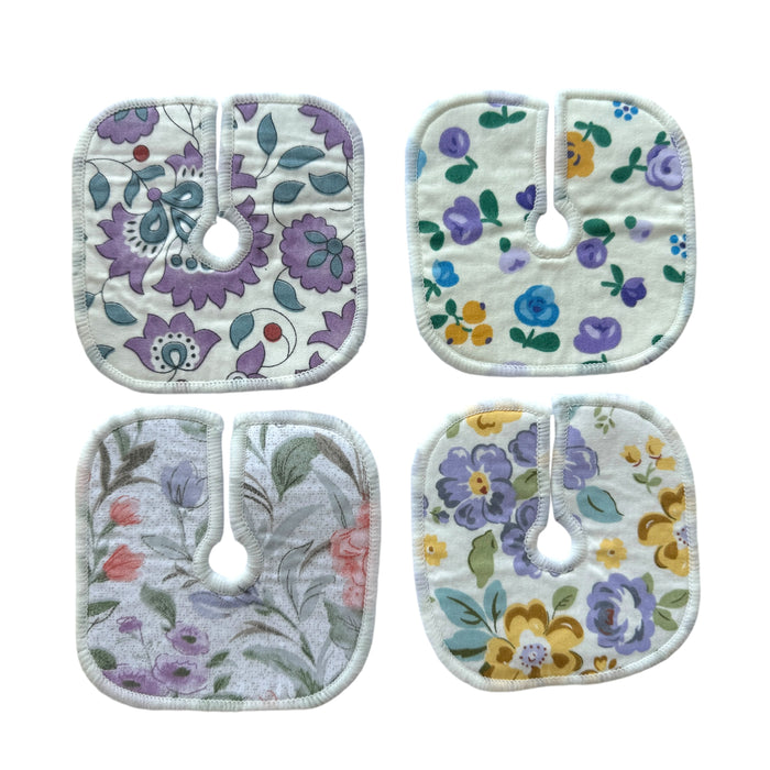 Trach Pads — Pattered, Assorted.