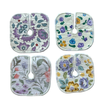 Trach Pads — Pattered, Assorted.