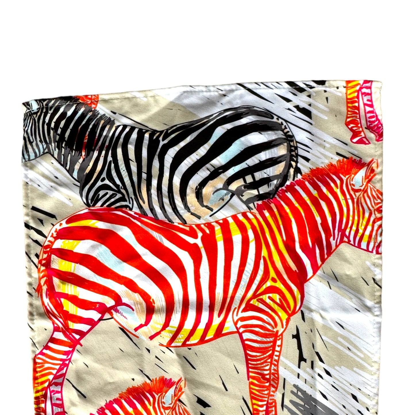 Adult Dignity Scarf — Zebra