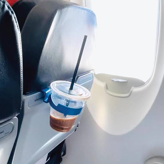 Coffee Cup Holder — Desk / Airplane