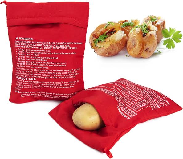 Reusable Microwave Potato Cooking Bag