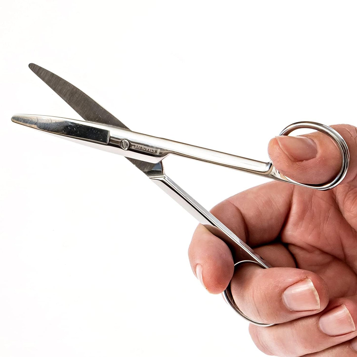 Curved Scissors — For Ostomy Users / Ostomates