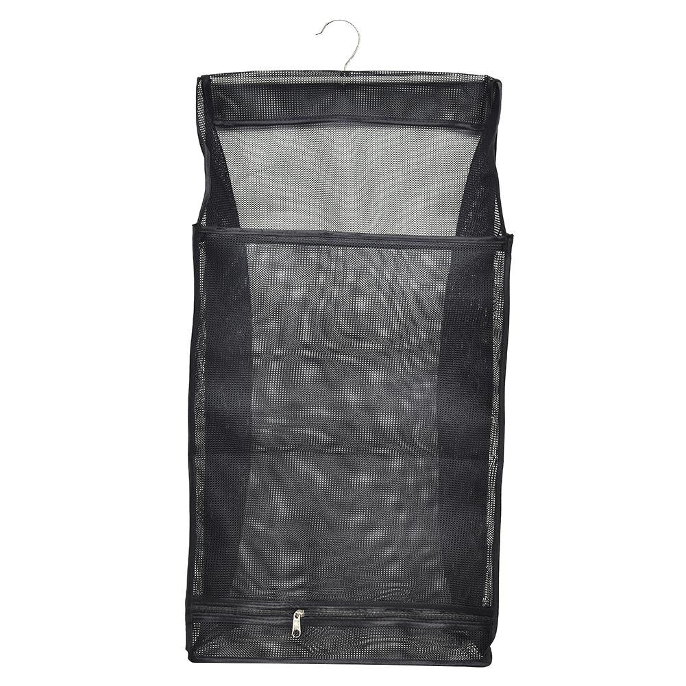 Hanging travel clothes hamper
