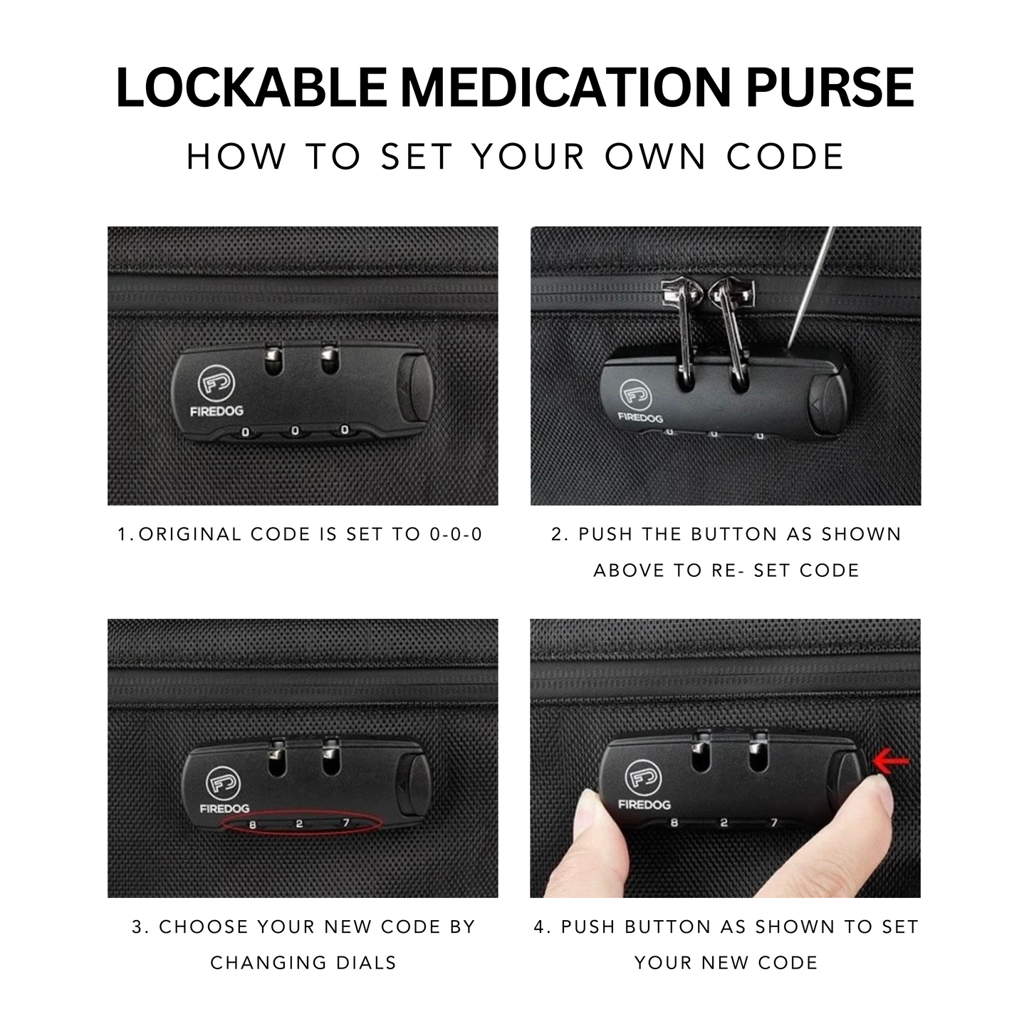 Lockable Medication Purse