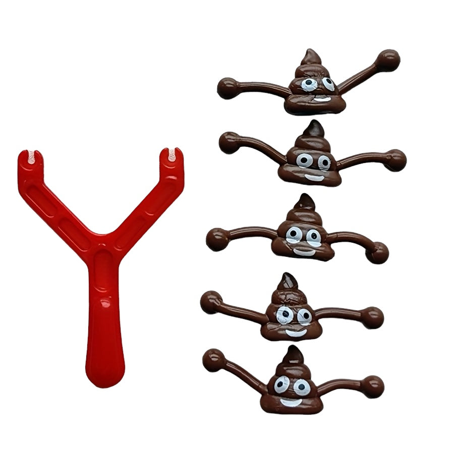 Catapulting Poop Emoji