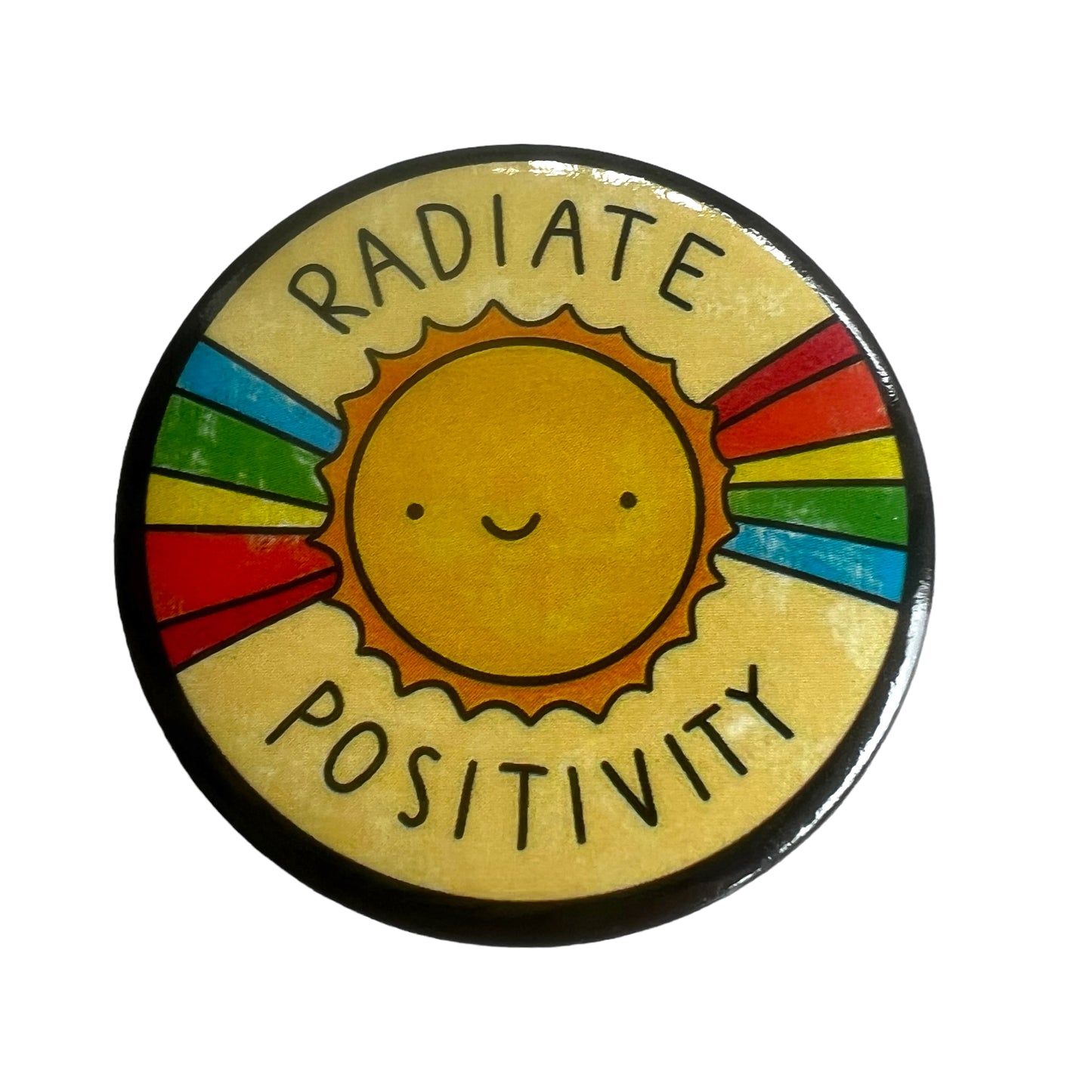 Pin — ‘Radiate Positivity’