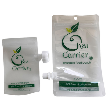 Kai Carrier Bags 600ml Pouch  — Feeding Tube Attachment