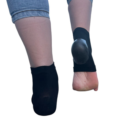 Elastic Gel Heel Moisturising Socks