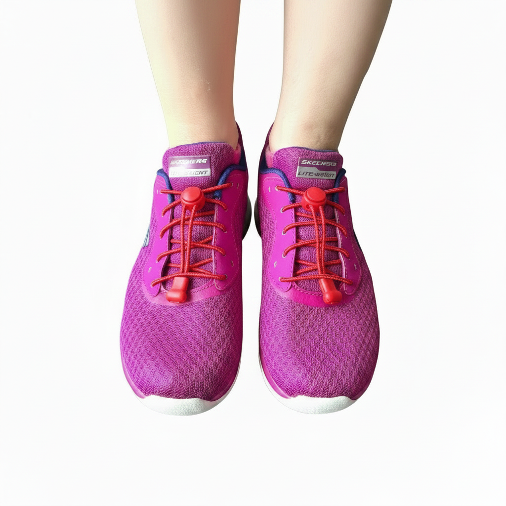 Adaptive ‘No Tie’ Shoelaces — Adjustable Elastic
