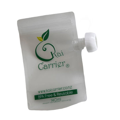 Kai Carrier 140ml Pouch — Feeding Tube Attachment Version