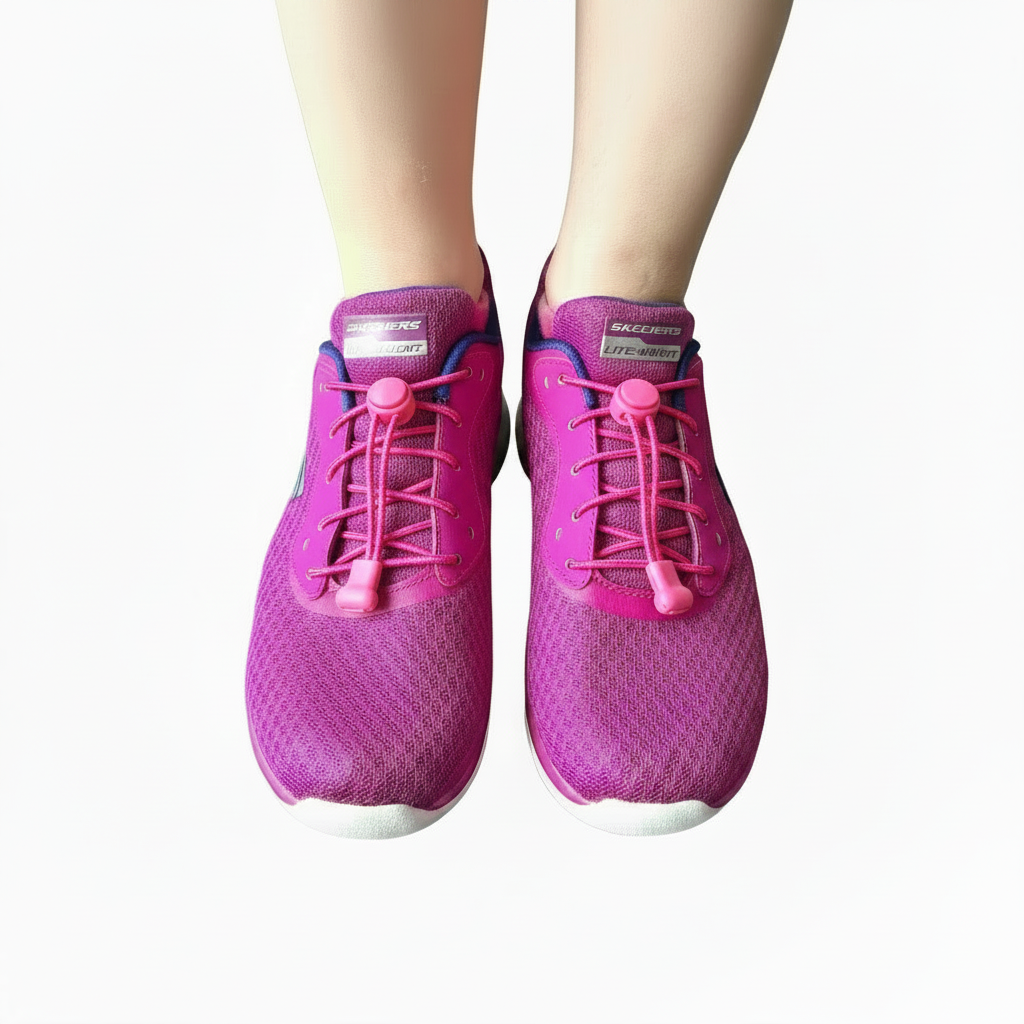 Adaptive ‘No Tie’ Shoelaces — Adjustable Elastic