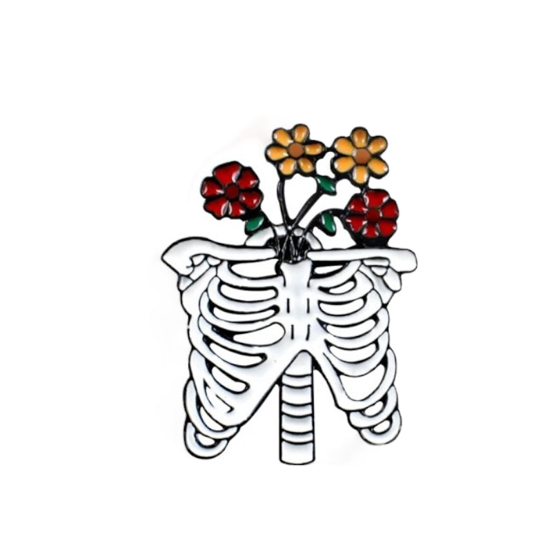 Pin — ‘Torso’ (floral)