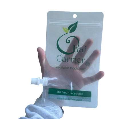 Kai Carrier Bags 600ml Pouch  — Feeding Tube Attachment