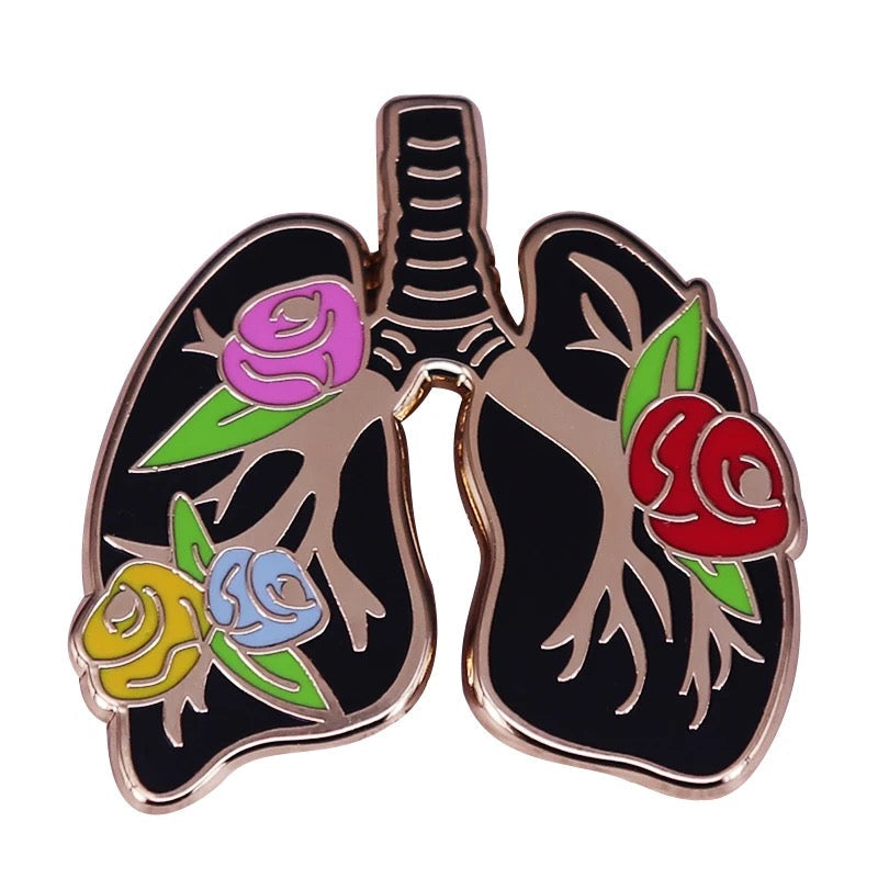 Pin —  Lung (floral)
