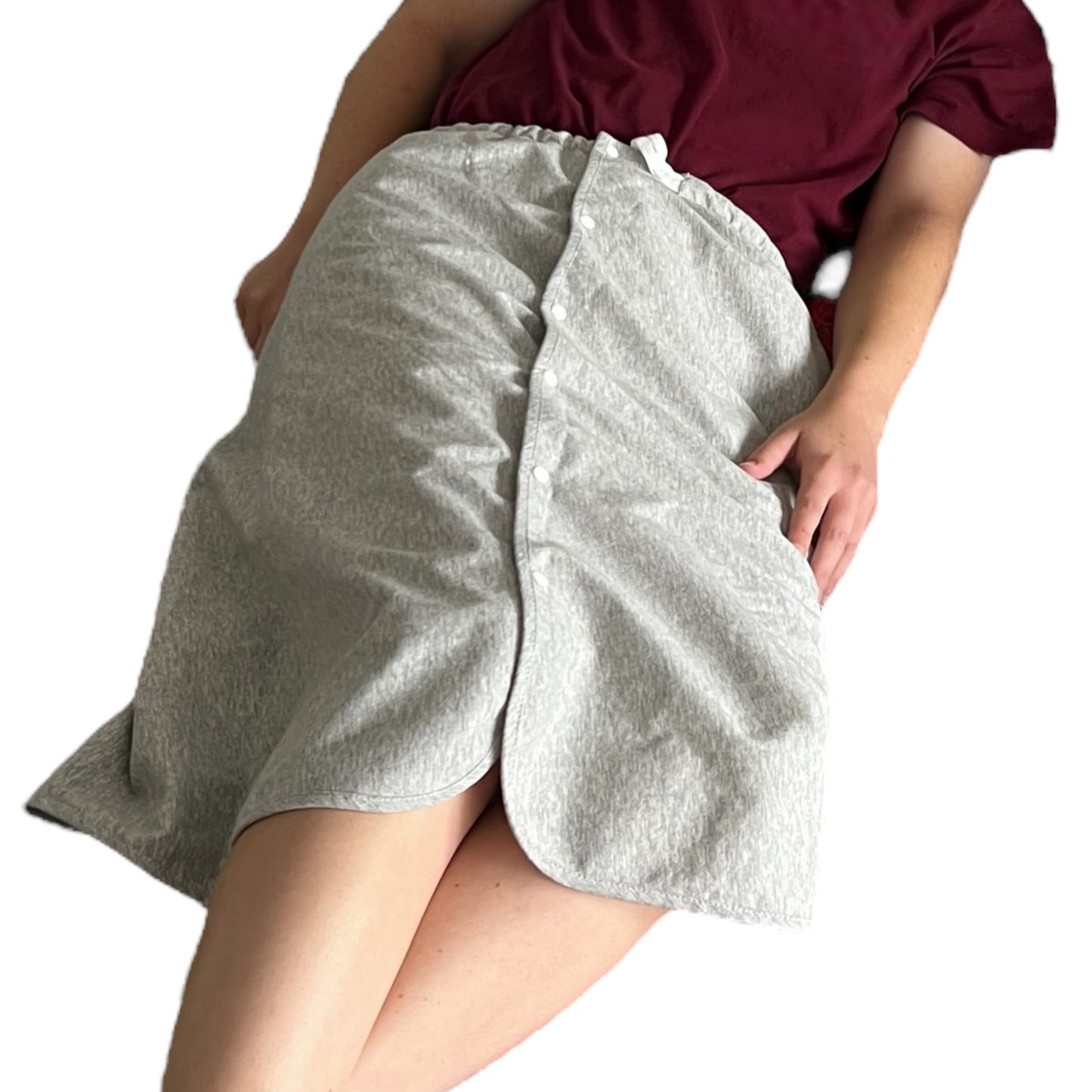 Adult Waterproof Continence Skirt (Snaps)