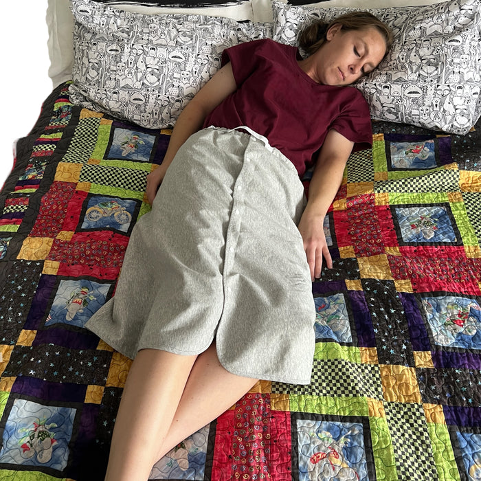 Adult Waterproof Continence Skirt (Snaps)