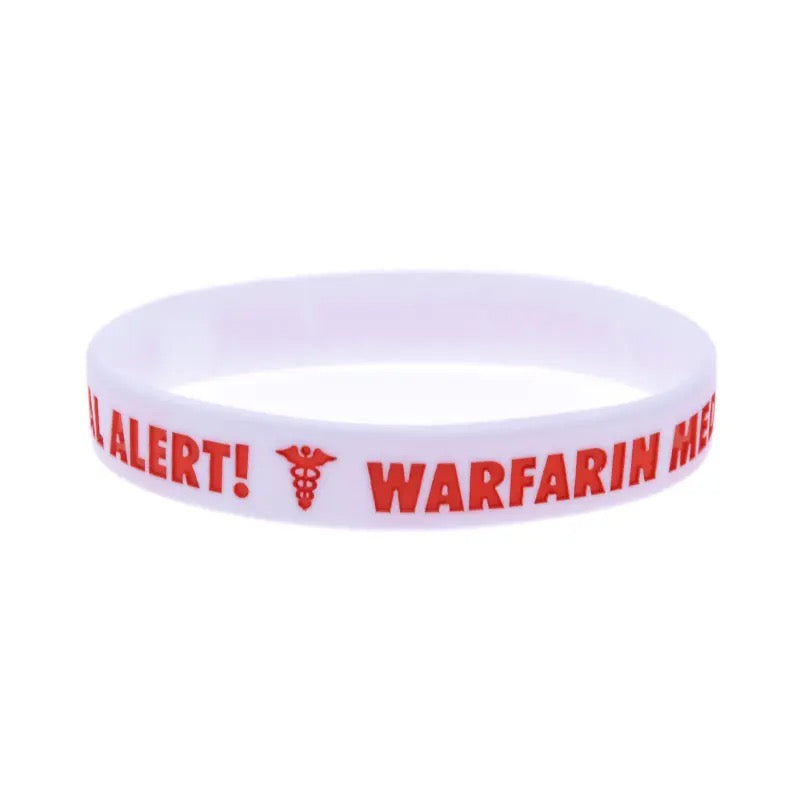 Awareness Bracelet - ‘Warfarin Anticoagulant Alert ’