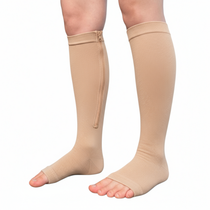 Compression Socks with Zipper (toeless)