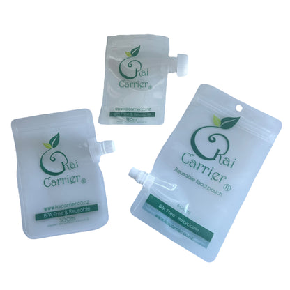 Kai Carrier 300ml Pouch — Feeding Tube Attachment Version