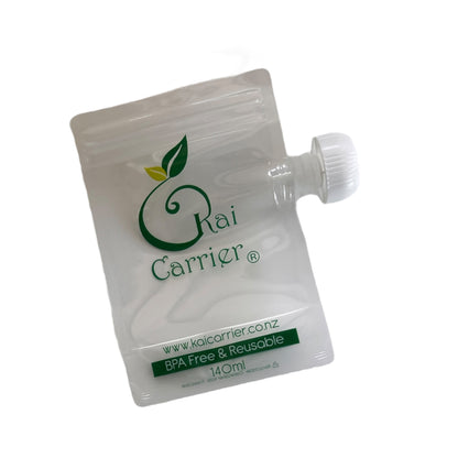 Kai Carrier 140ml Pouch — Feeding Tube Attachment Version