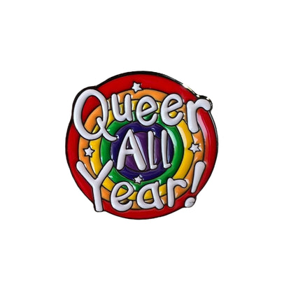Pin — 'Queer All Year'